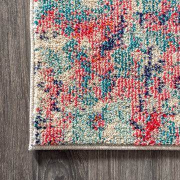 Inspired contemporary Pop Modern Abstract Area Rug